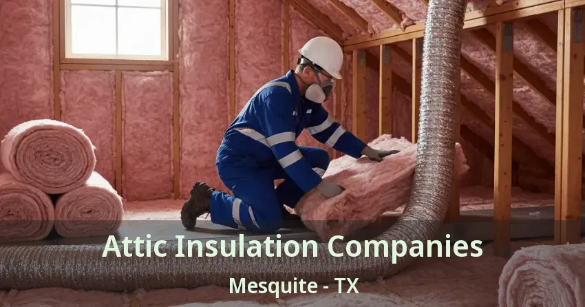Attic Insulation Companies Mesquite - TX Attic Insulation Companies Mesquite - TX