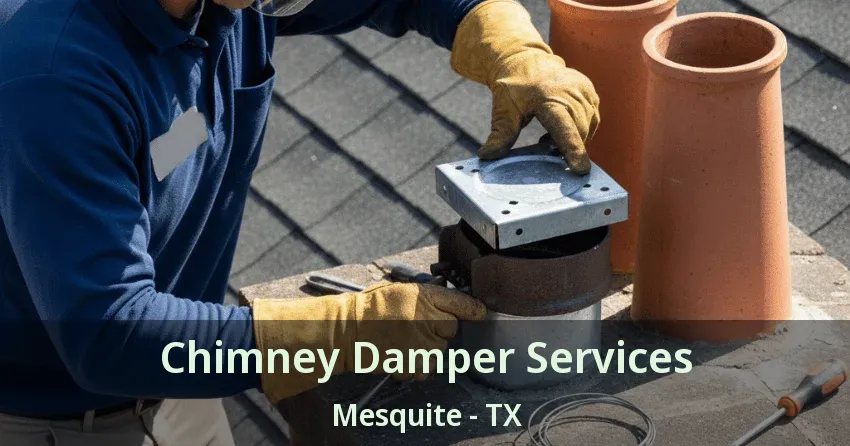 Chimney Damper Services Mesquite - TX Chimney Damper Services Mesquite - TX