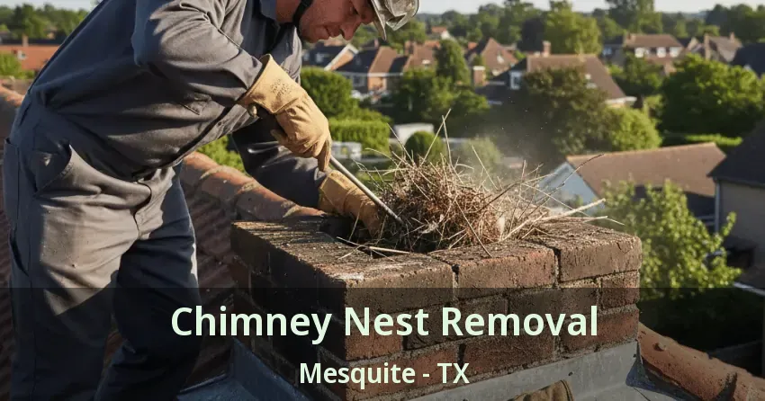 Chimney Nest Removal Mesquite - TX