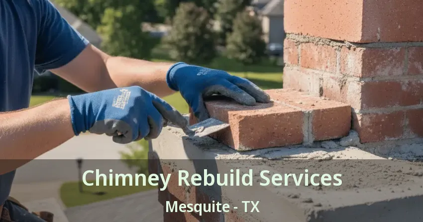 Chimney Rebuild Services Mesquite - TX