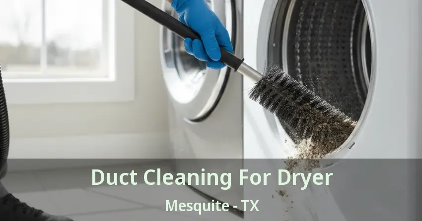 Duct Cleaning For Dryer Mesquite - TX