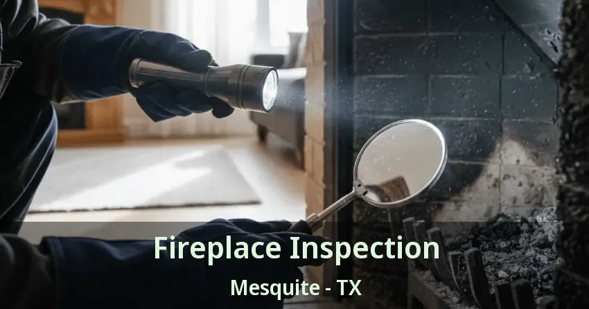 Fireplace Inspection Mesquite - TX