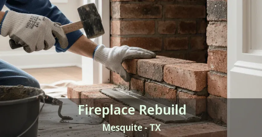 Fireplace Rebuild Mesquite - TX Fireplace Rebuild Mesquite - TX