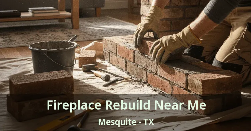 Fireplace Rebuild Near Me Mesquite - TX