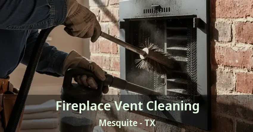 Fireplace Vent Cleaning Mesquite - TX