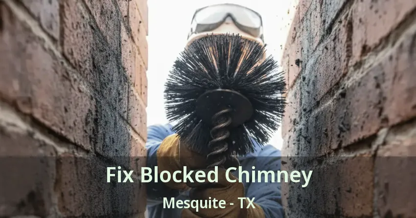 Fix Blocked Chimney Mesquite - TX