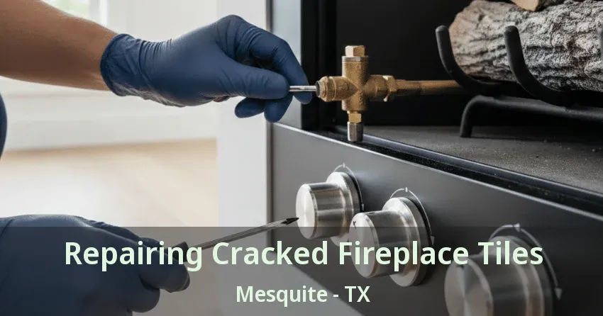 Repairing Cracked Fireplace Tiles Mesquite - TX